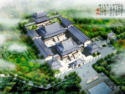 常州依云寺建筑规划设计图