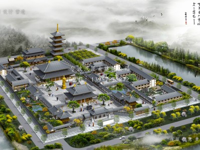 常州寺庙建筑总体规划方案