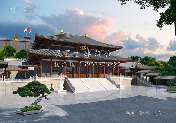 仿古建筑装修梁架工艺要点，传统结构与现代设计理念碰撞，保障建筑稳固