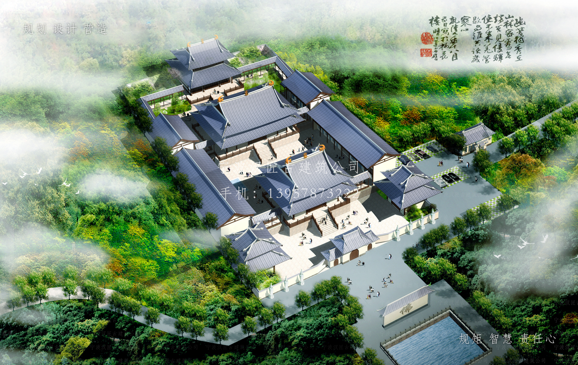 常州依云寺建筑规划设计图
